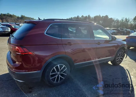 2021 Volkswagen Tiguan Se z USA, uszkodzony, nr VIN 3VV2B7AX5MM057399